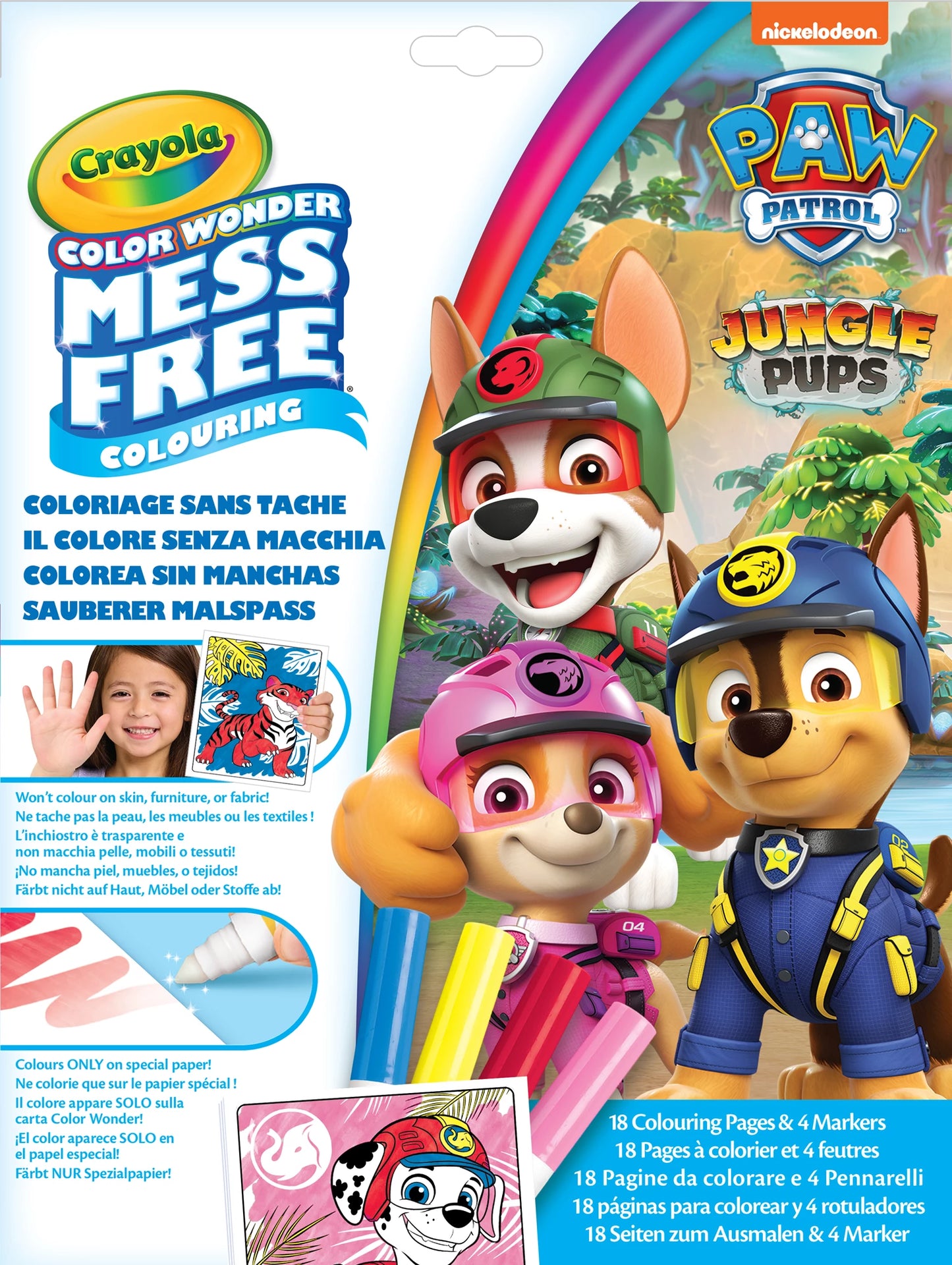 COLOR WONDER, DIVERTIMENTO CON LA PITTURA PAW PATROL