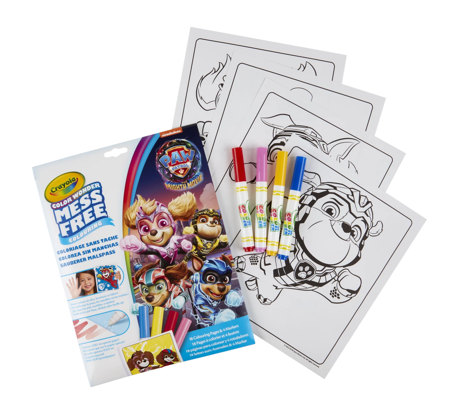 COLOR WONDER, DIVERTIMENTO CON LA PITTURA PAW PATROL