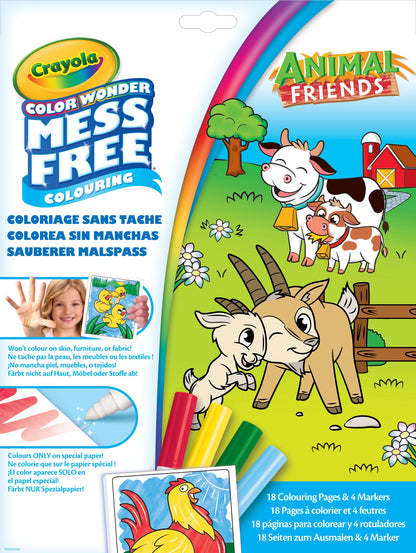 COLOR WONDER: DIVERTIMENTO DA COLORARE PER GLI AMANTI DEGLI ANIMALI