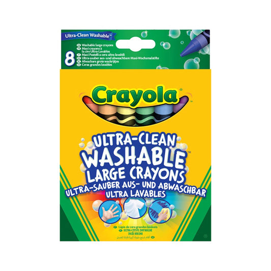 8 MAXI PASTELLI A CERA ULTRA CLEAN