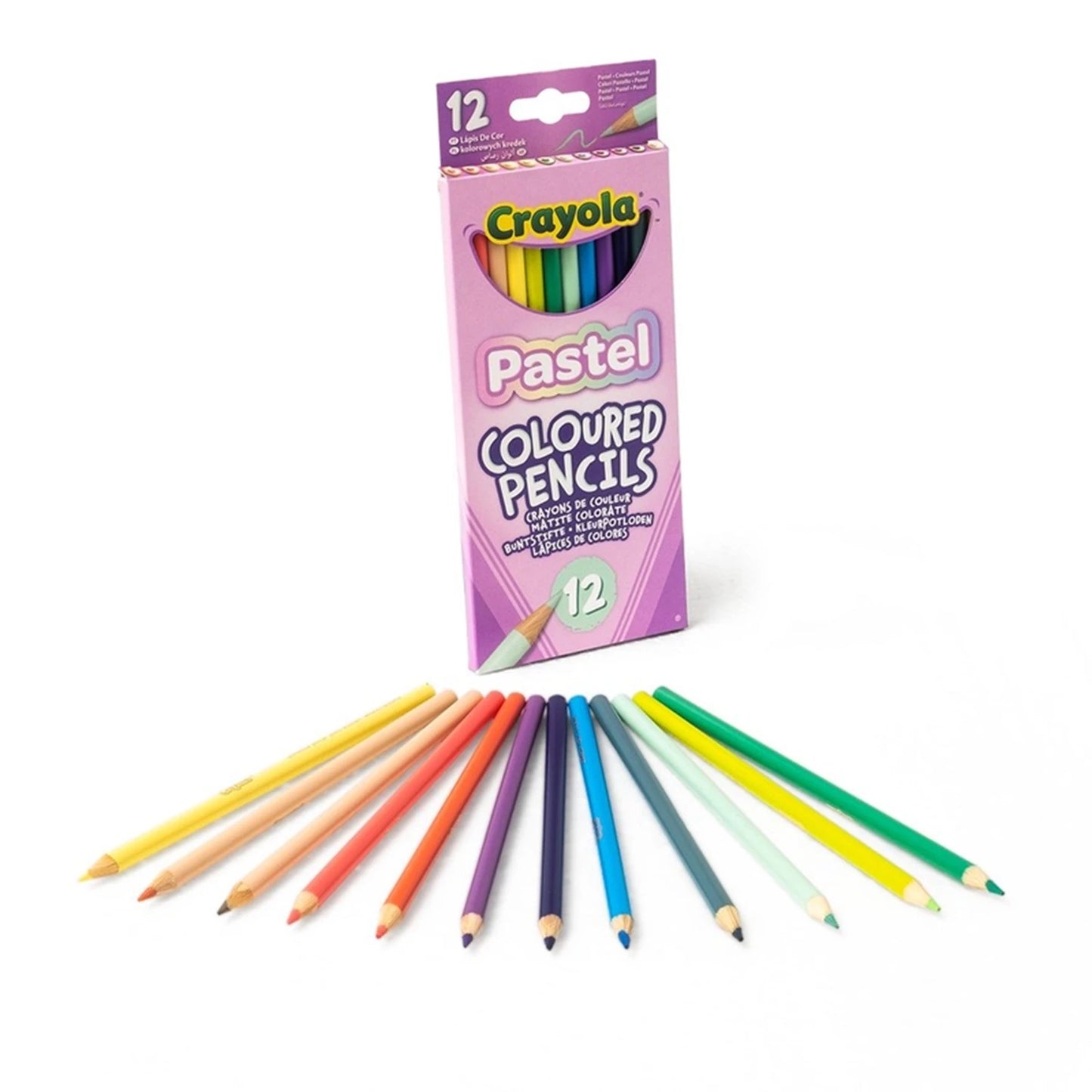 12 MATITE COLORATE PASTELLO