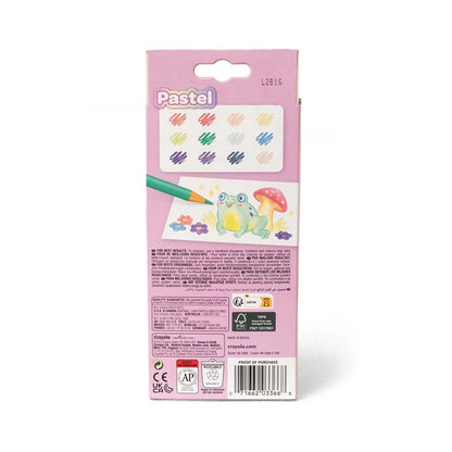 12 MATITE COLORATE PASTELLO