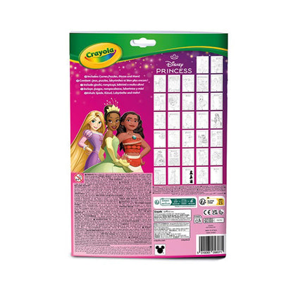 LIBRO DA COLORARE E ATTIVITÀ DELLE PRINCIPESSE DISNEY