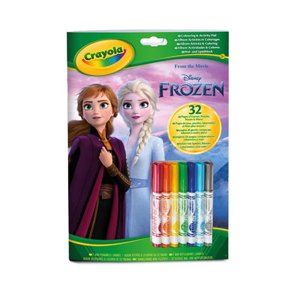 LIBRO DA COLORARE E ATTIVITÀ DISNEY FROZEN