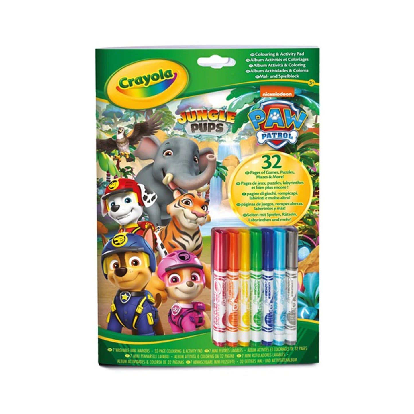 LIBRO DA COLORARE E ATTIVITÀ DI PAW PATROL