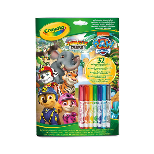 LIBRO DA COLORARE E ATTIVITÀ DI PAW PATROL