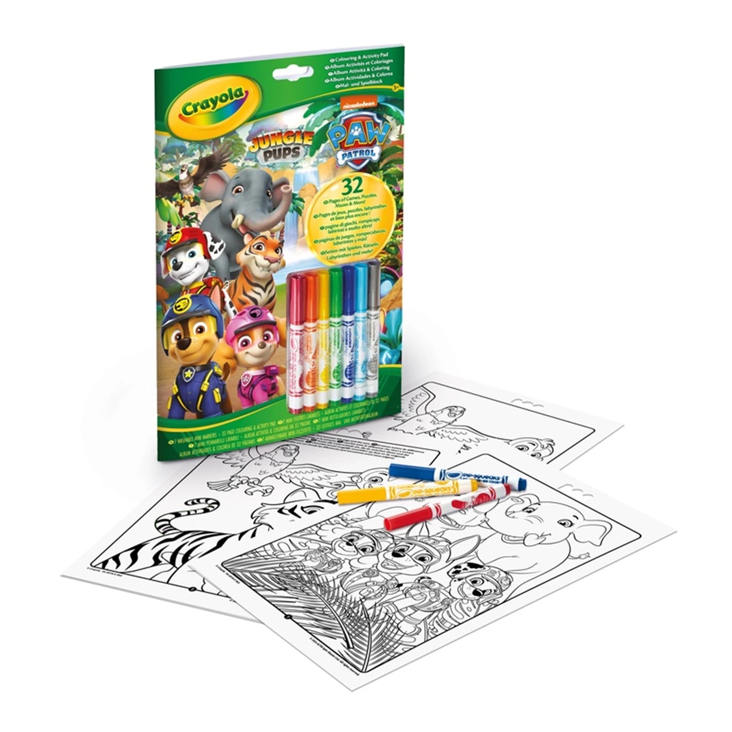 LIBRO DA COLORARE E ATTIVITÀ DI PAW PATROL