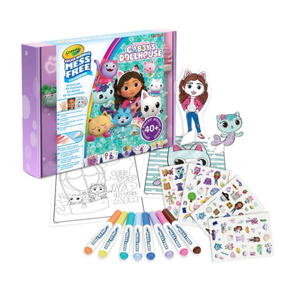 SET DI ATTIVITÀ COLOR WONDER: LA CASA DELLE BAMBOLE DI GABBY