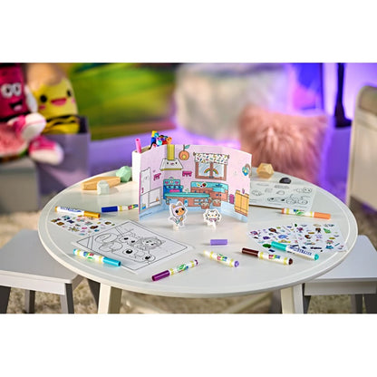 SET DI ATTIVITÀ COLOR WONDER: LA CASA DELLE BAMBOLE DI GABBY