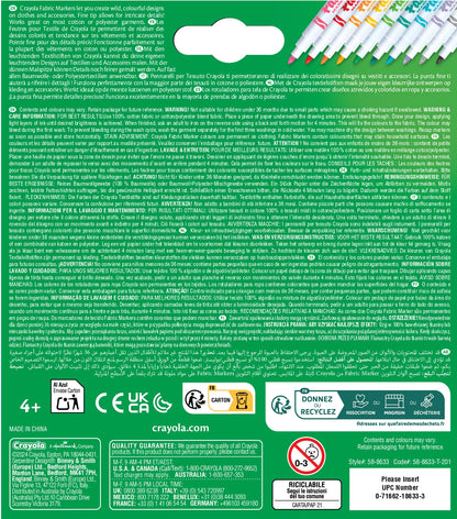 10 PENNARELLI PER TESSUTI