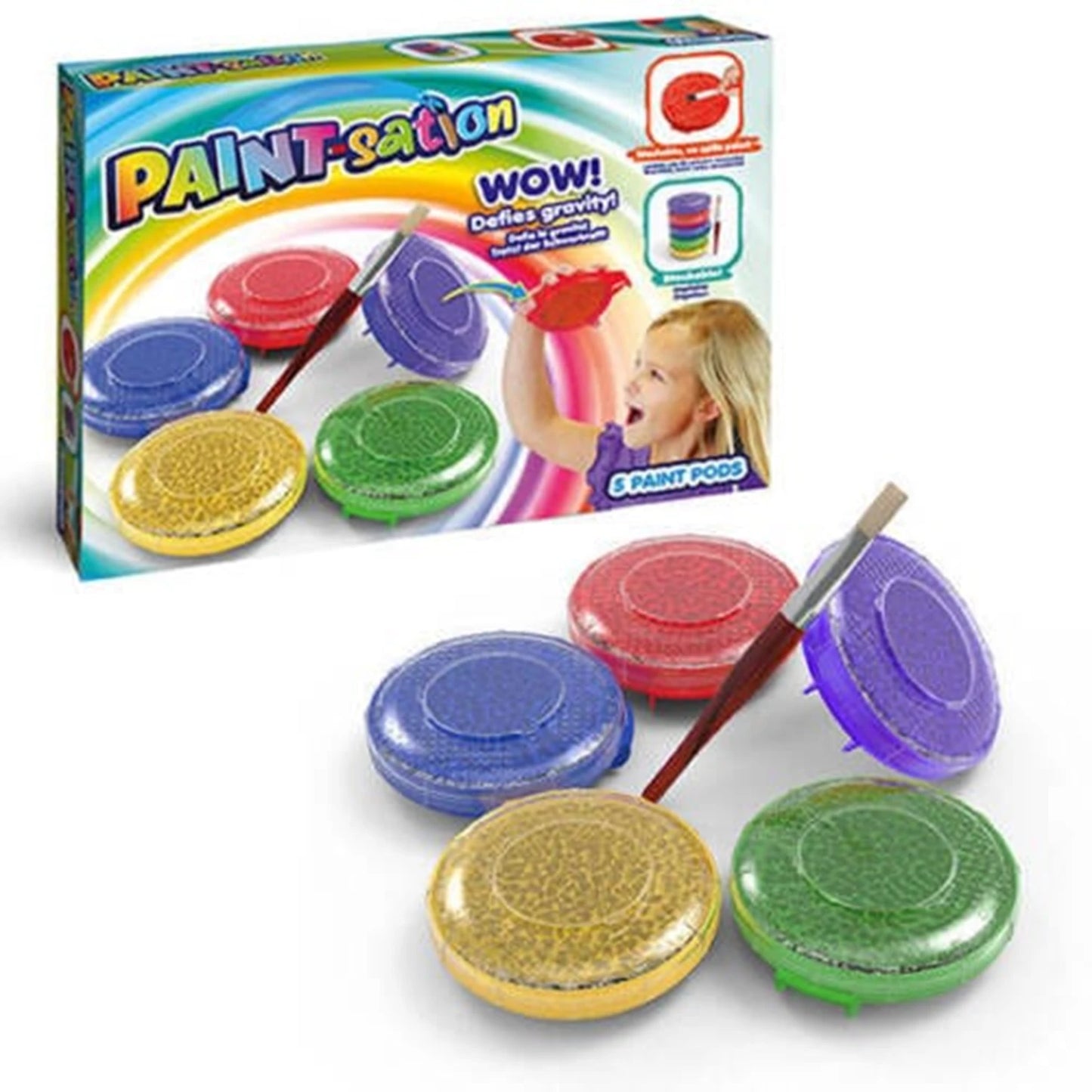 POSTAZIONE DI VERNICIATURA CON 5 COLORI IN UN BARATTOLO