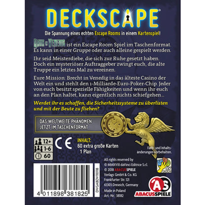 DECKSCAPE - RAUB IN VENEDIG (D)