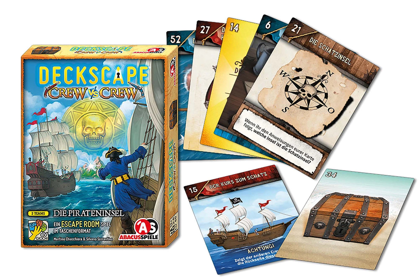 DECKSCAPE - CREW VS CREW - DIE PIRATENINSEL (D)