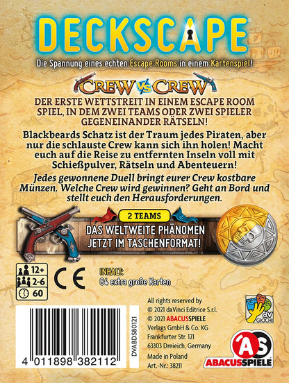 DECKSCAPE - CREW VS CREW - DIE PIRATENINSEL (D)