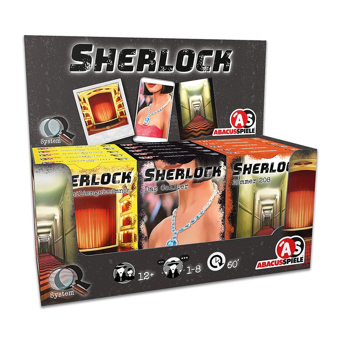 AUSSTELLUNG SHERLOCK 7 FALL 19-21 ASS. (D)