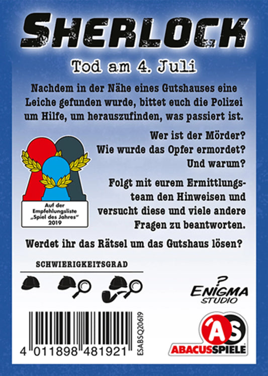 SHERLOCK – TOD AM 4. JULI (D)