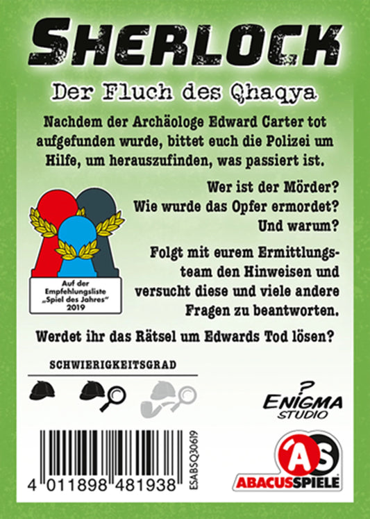 SHERLOCK - DER FLUCH VON QHAQYA (D)