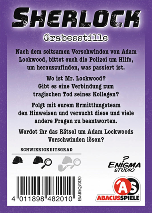 SHERLOCK – TÖDLICHE STILLE (D)
