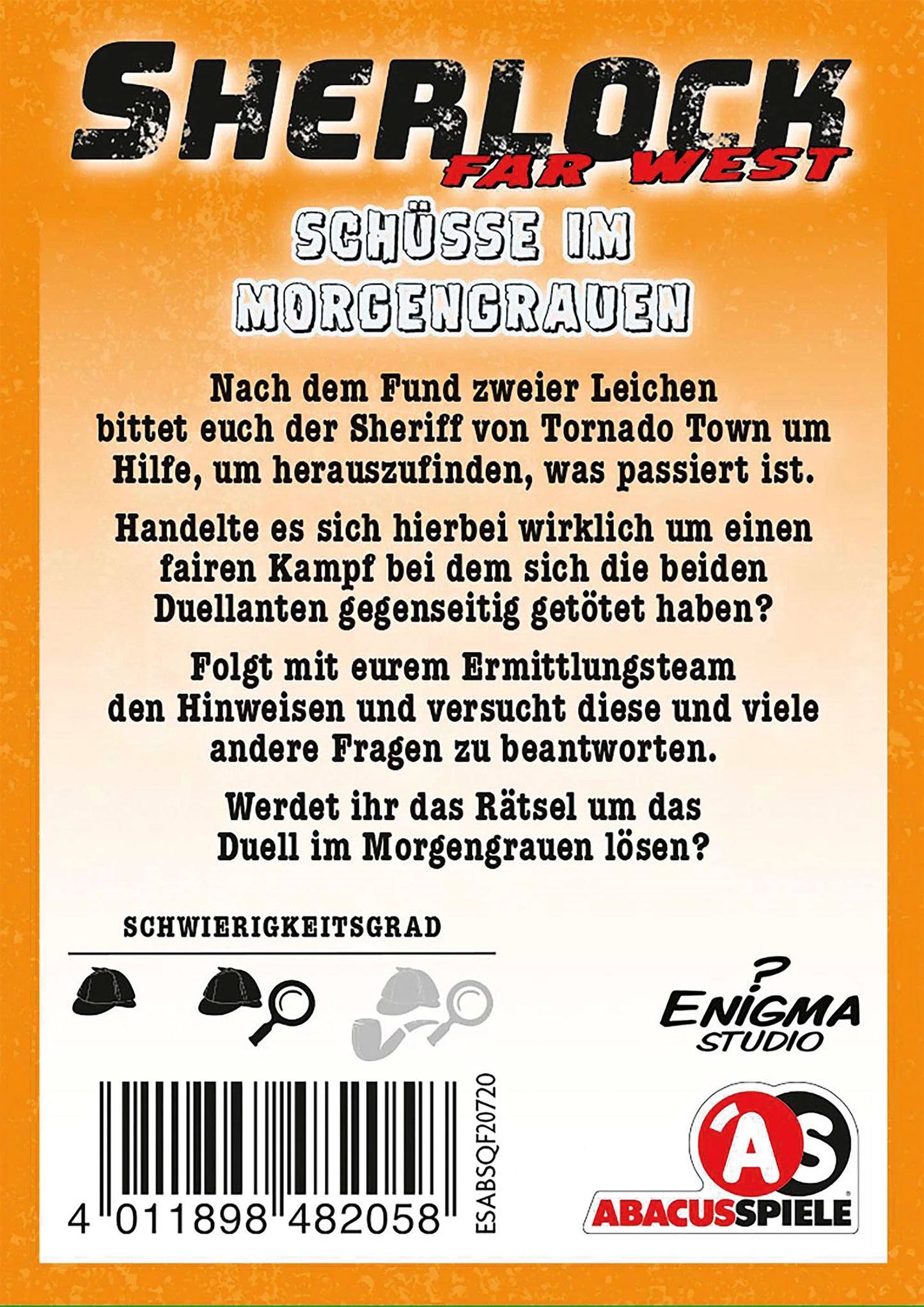 SHERLOCK FAR WEST - SCHÜSSE IN DER MORGENRÖTE (D)