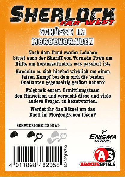 SHERLOCK FAR WEST - SCHÜSSE IN DER MORGENRÖTE (D)