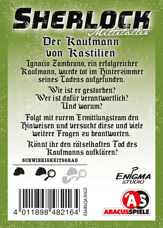 SHERLOCK MEDIEVAL TIMES - DER HÄNDLER VON KASTILIEN (D)