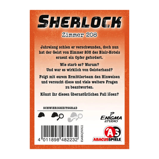 SHERLOCK - STANZA 208 (D)