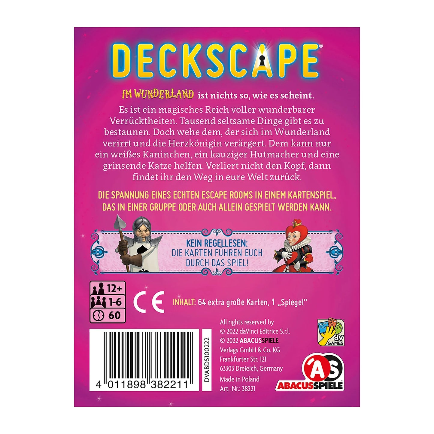 DECKSCAPE - AU PAYS DES MERVEILLES (D)