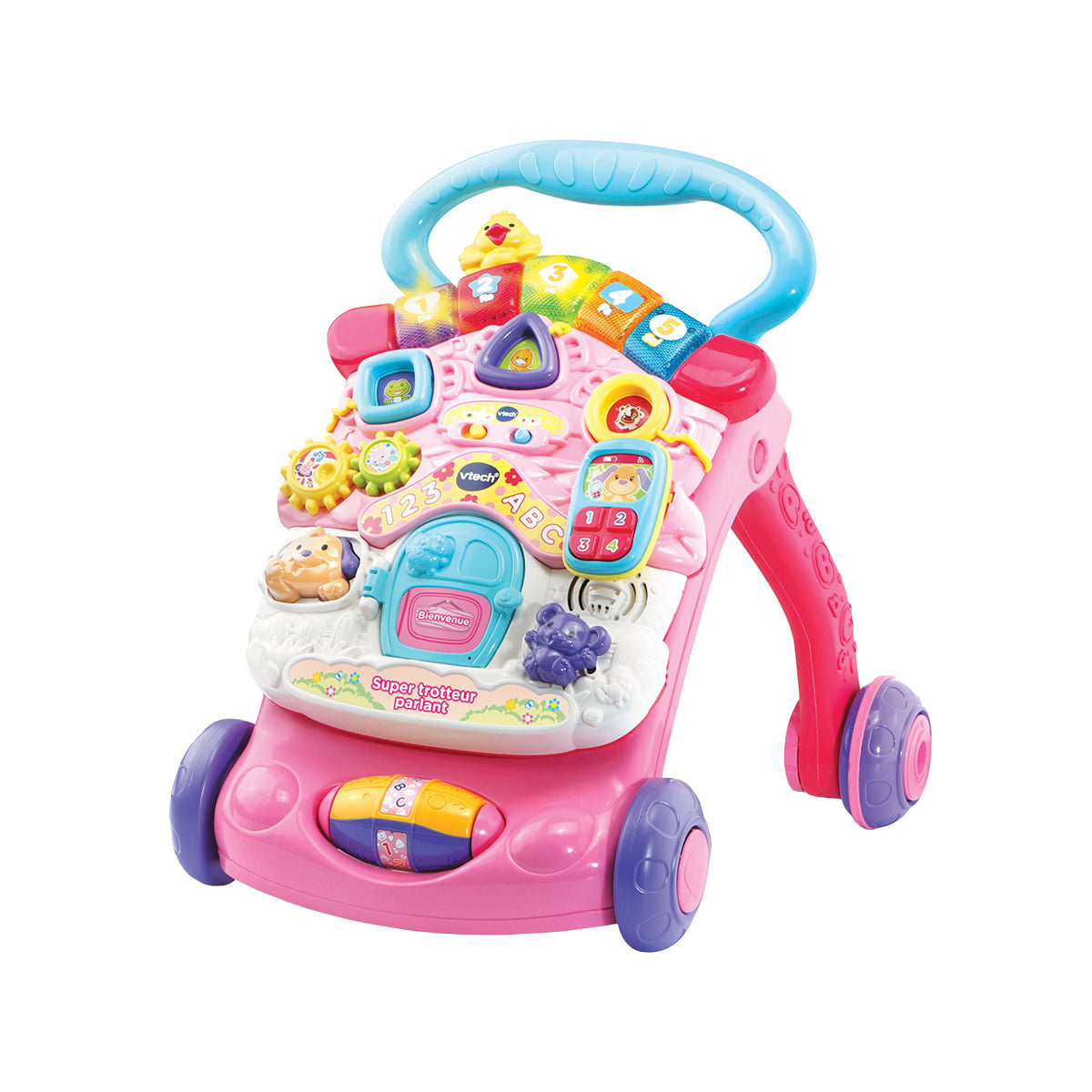 VTECH SUPER LAUFWAGEN 2-IN-1 ROSA - FRA 🇫🇷 🔶