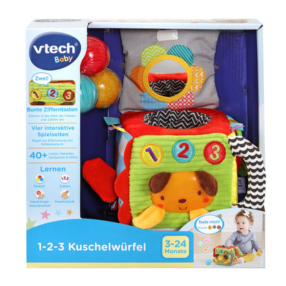 VTECH 1-2-3 KUSCHELWÜRFEL - DEU 🇩🇪 🔶