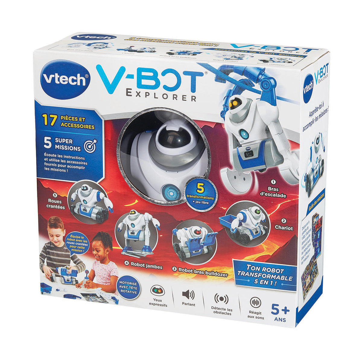 V-BOT EXPLORER – IL MIO ROBOT 5 IN 1 🔶