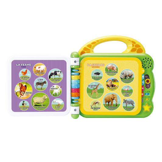 VTECH ZWEISPRACHIGES BILDERBUCH TIERE - FRA 🇫🇷 🔶