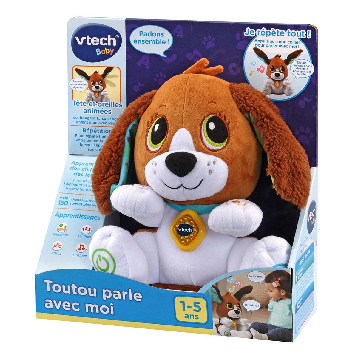 VTECH INTERAKTIVER HUND – SPIEL MIT MIR – FRZ 🇫🇷 🔶