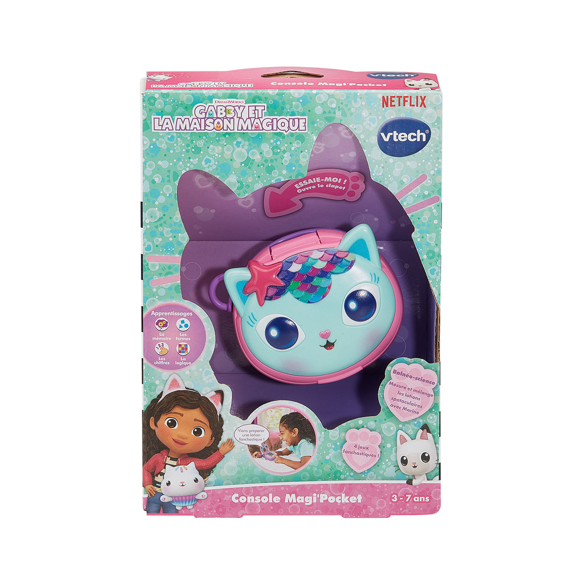 CONSOLE DE JEU MAGI'POCKET - LA MAISON MAGIQUE DE GABBY - FRA 🇫🇷 🔶