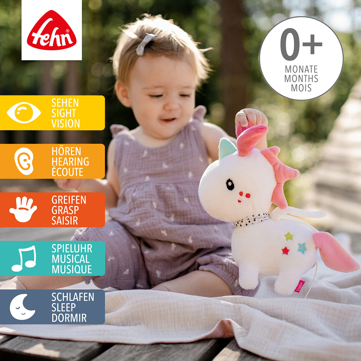 MINI SPIELUHR EINHORN 🔶