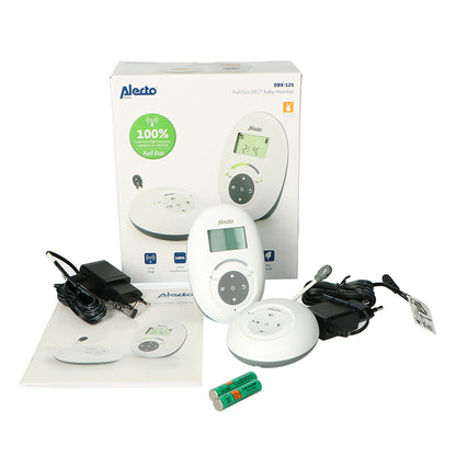 BABYPHONE ALECTO DBX-125 1,8 GHZ AVEC FONCTION INTERPHONE 🔶