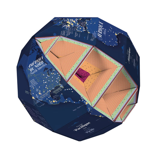 IL MIO GLOBO FAI DA TE, LA TERRA DI NOTTE