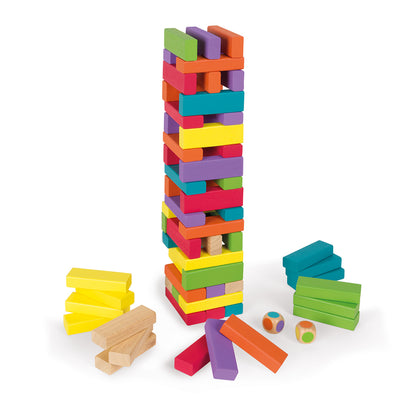 ÉQUIBLOC BOIS MULTICOLORE 🔶
