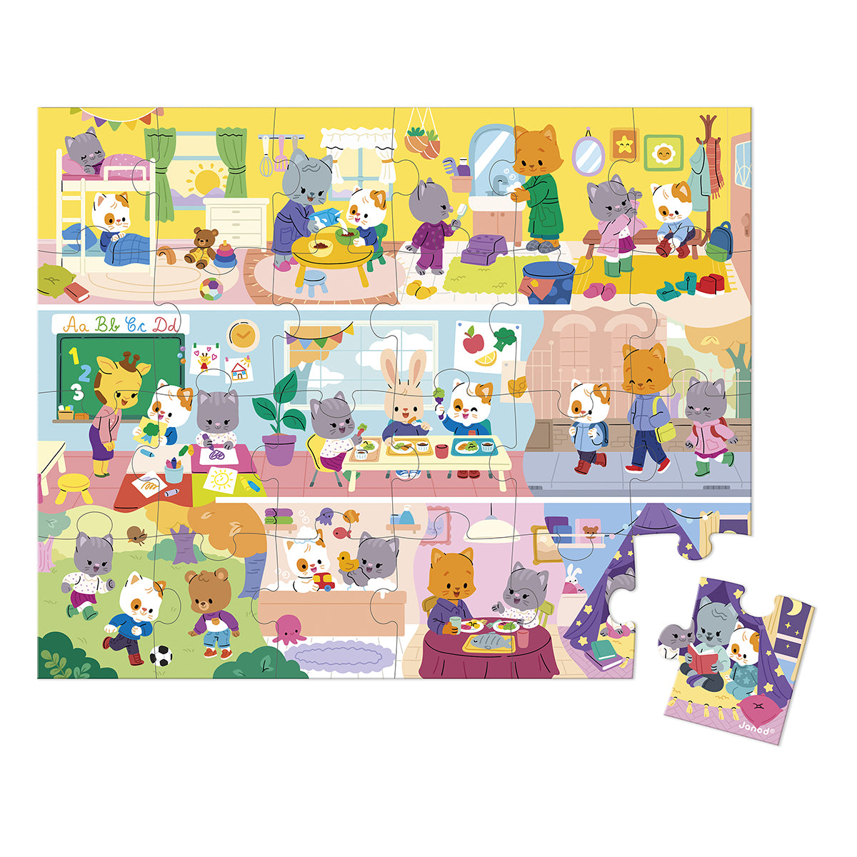 PUZZLE ROUTINE QUOTIDIENNE - JANOD