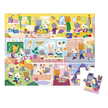 PUZZLE ROUTINE QUOTIDIENNE - JANOD