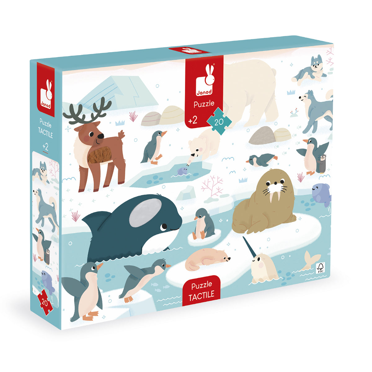 TOUCHE LE PUZZLE POLAIRE – JANOD