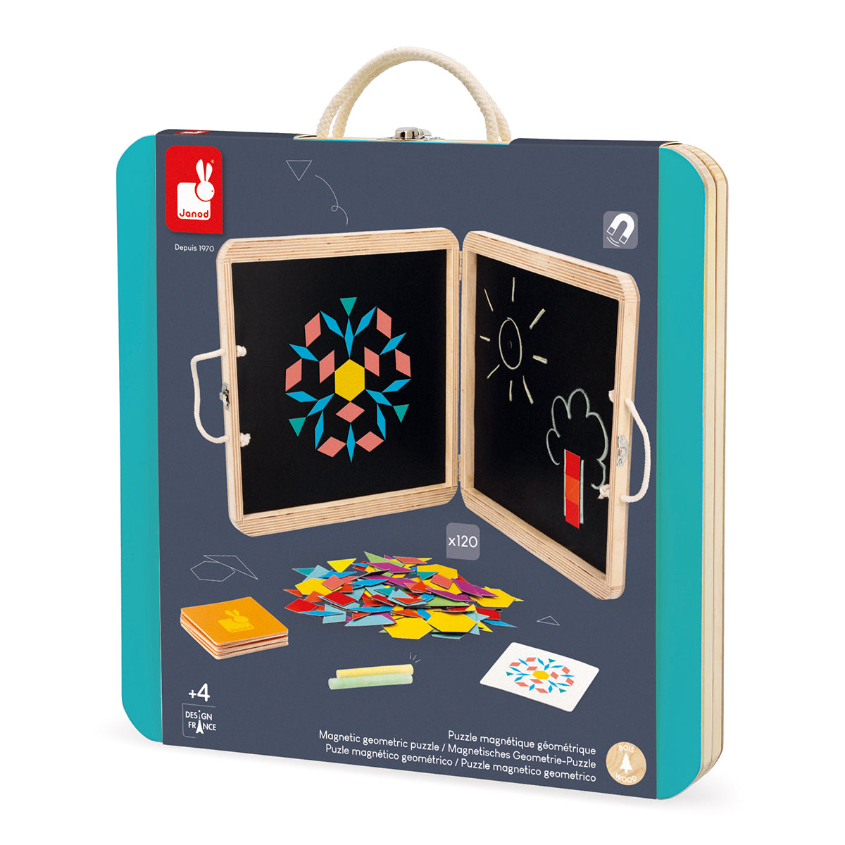 GÉOMÉTRIE DU PUZZLE MAGNÉTIQUE 🔶
