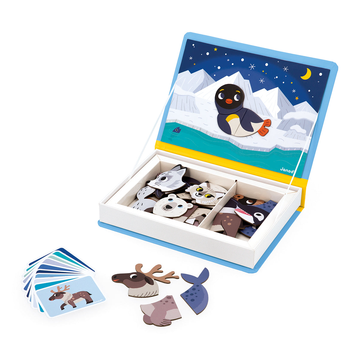LIVRE MAGNÉTIQUE ANIMAUX POLAIRES 🔶