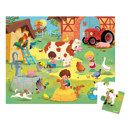 PUZZLE FERME 24 PIÈCES 🔶