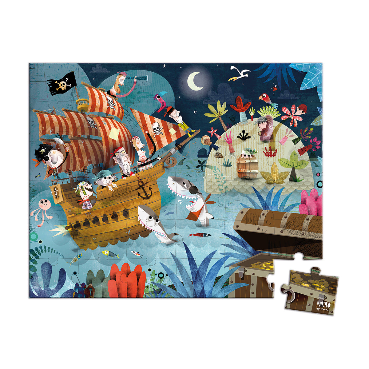 CHASSE AU TRÉSOR DES PIRATES 🔶