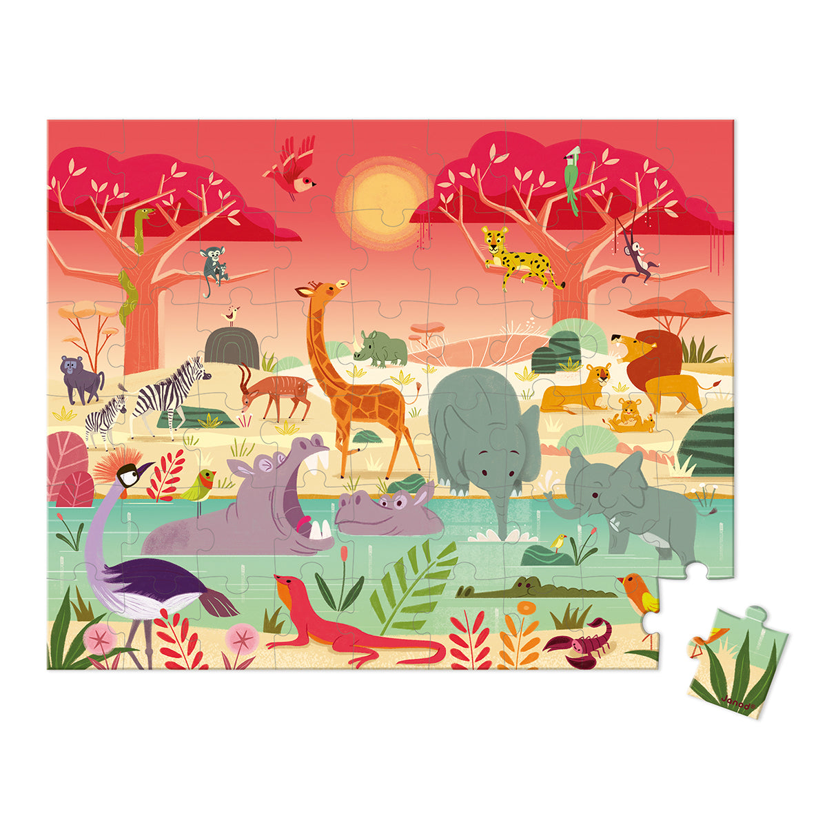PARC NATIONAL ANIMAL PUZZLE 🔶