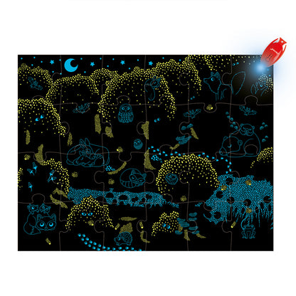 PUZZLE FORÊT MAGIQUE 24 PIÈCES 🔶