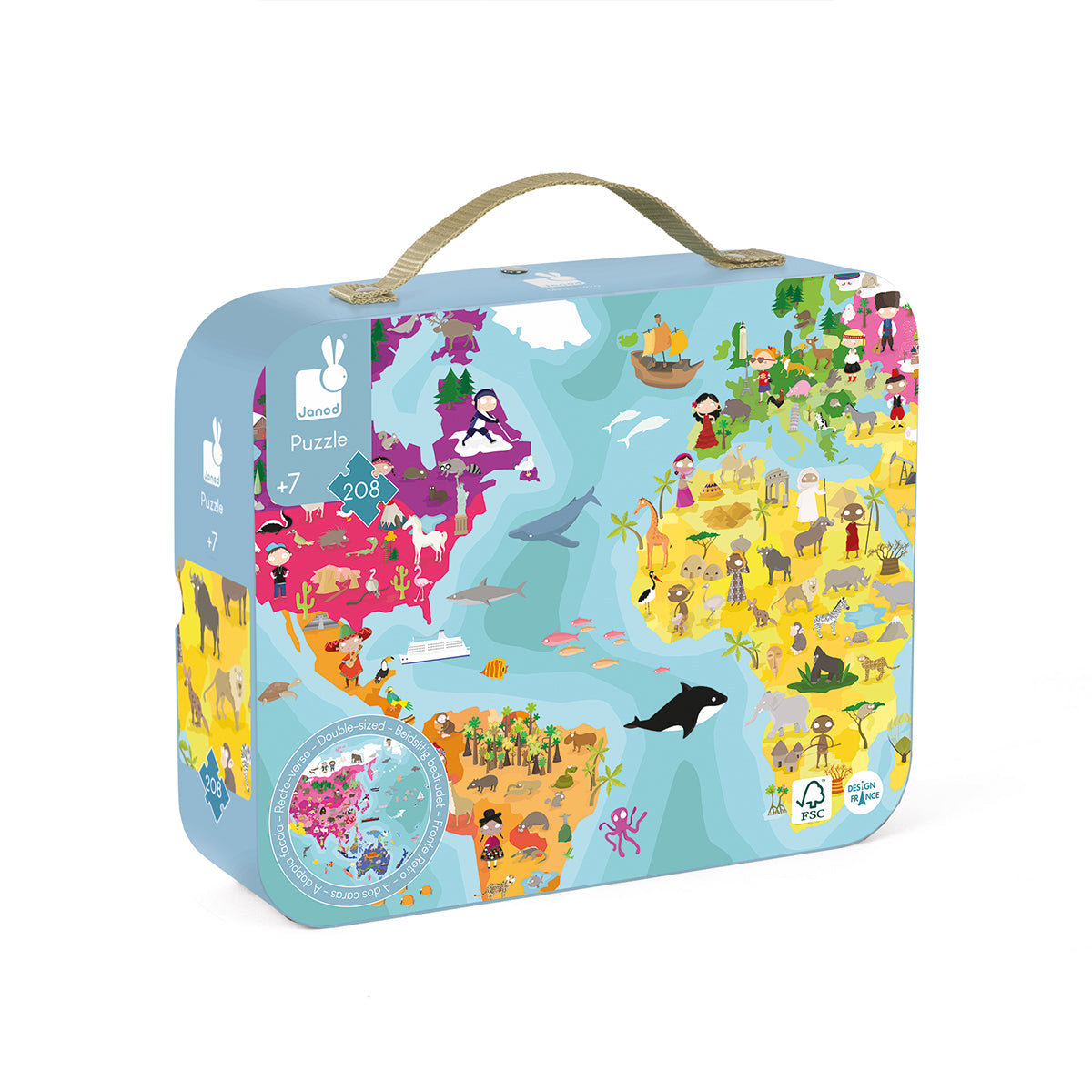 PUZZLE PLANÈTE BLEUE 208 PIÈCES 🔶