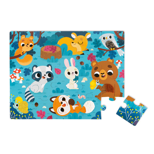 PUZZLE ANIMAUX DE LA FORÊT, 20 PIÈCES 🔶