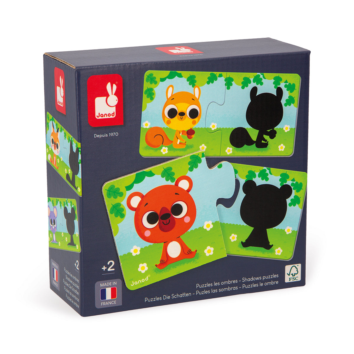 ANIMALI PUZZLE E LE LORO OMBRE 🔶