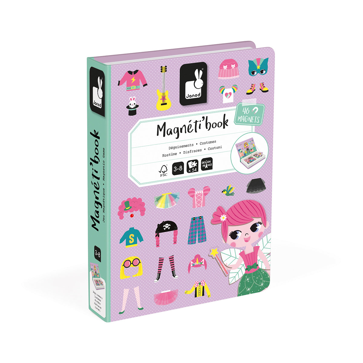 COSTUMES DE LIVRE MAGNÉTIQUE POUR FILLES 🔶